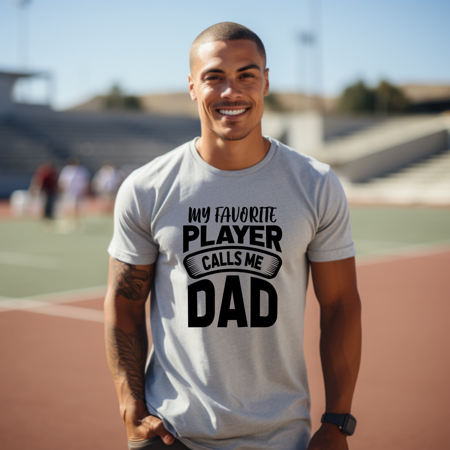 For the MVP's Favorite Fan: Sports Dad Tee