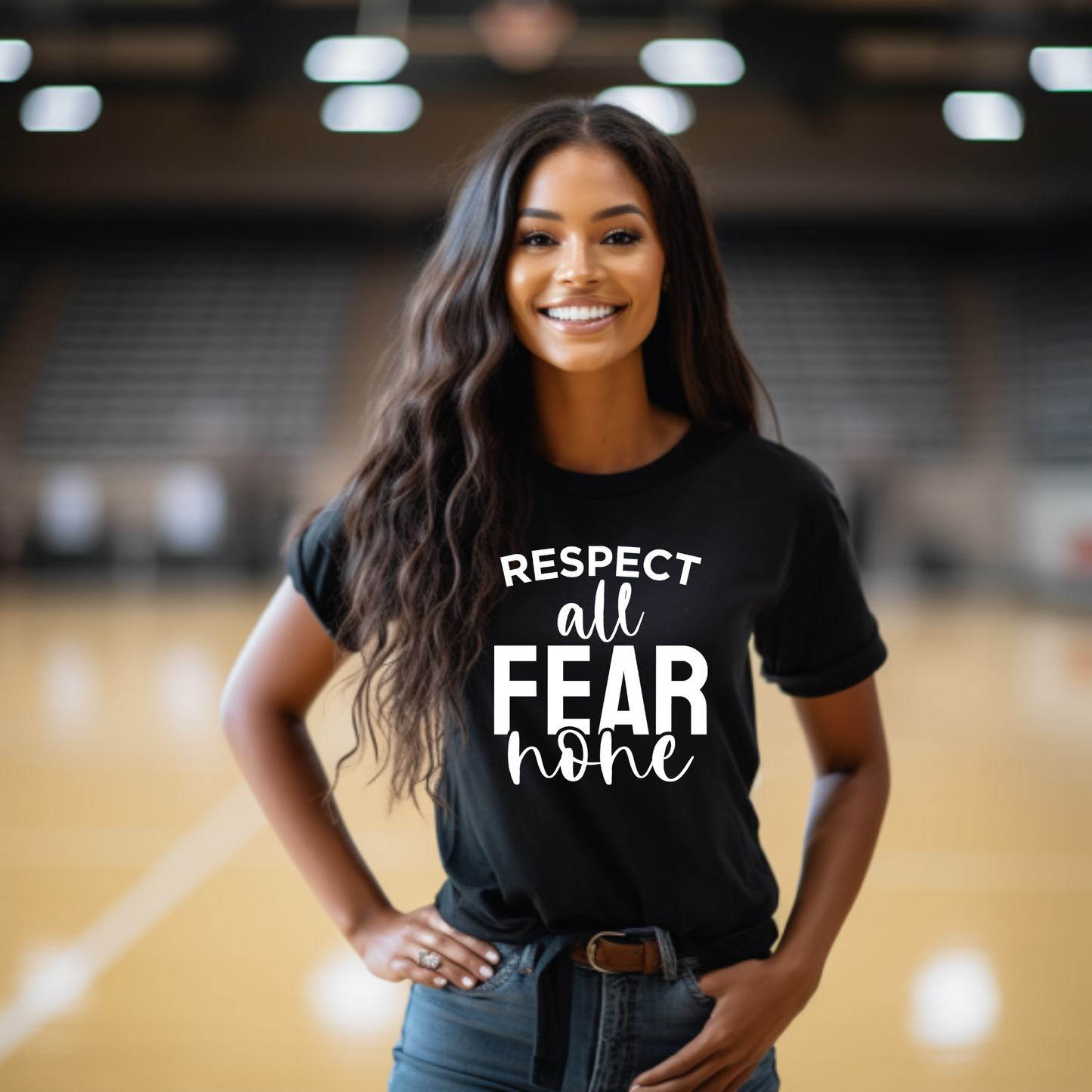 From Respect to Resilience: Bold Sports Tee