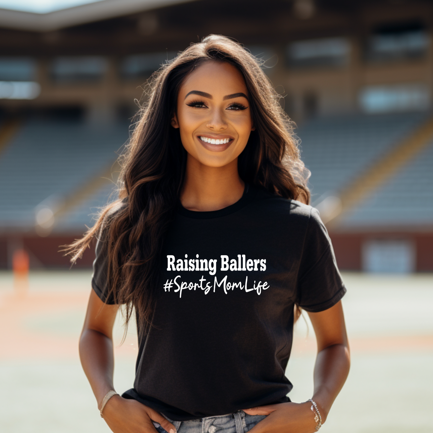 Celebrate the Sports Mom Saga: Raising Ballers Tee