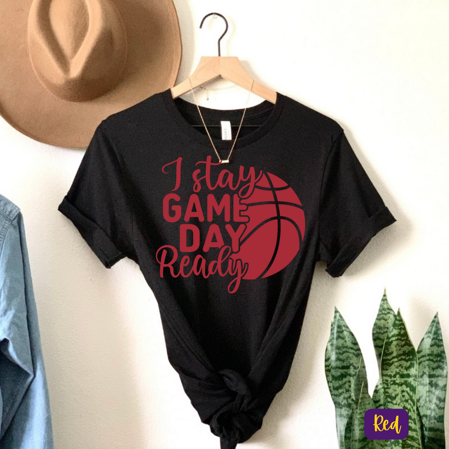 Hoop Dreams: Basketball Game Day Ready Tees