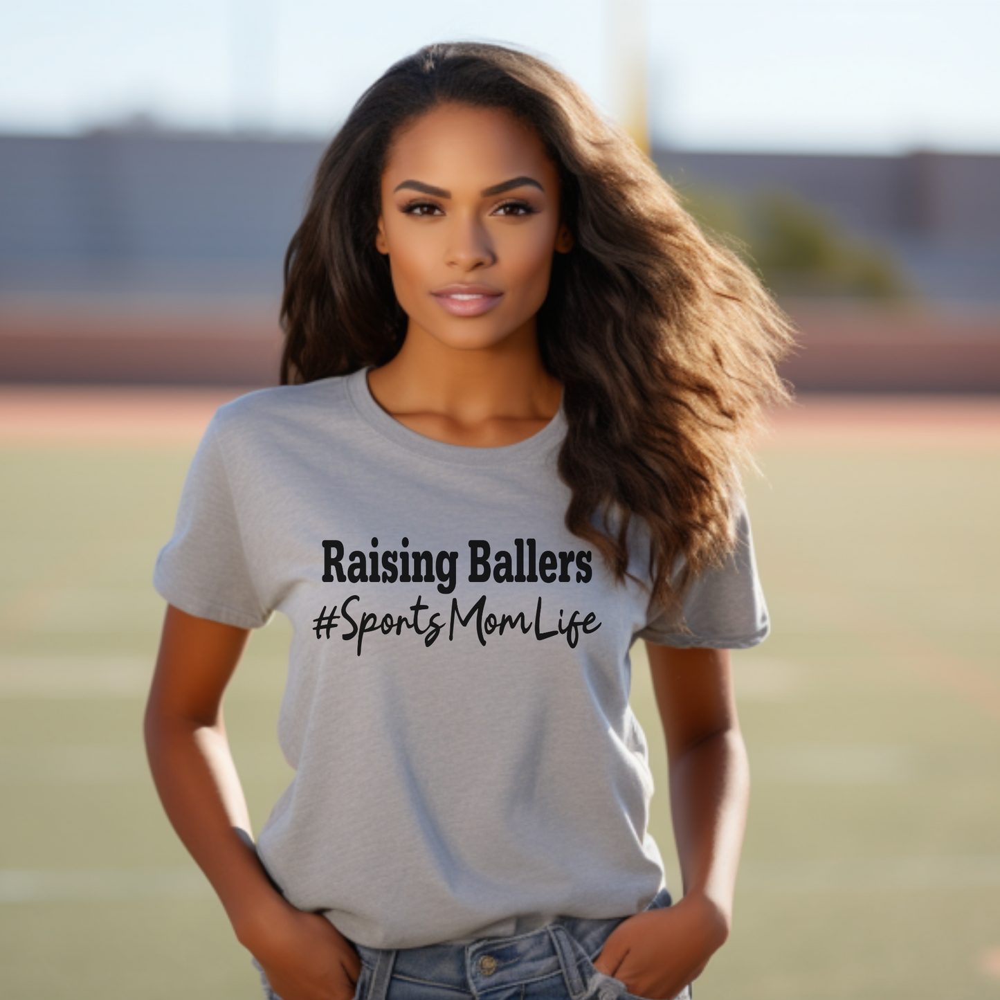 Celebrate the Sports Mom Saga: Raising Ballers Tee