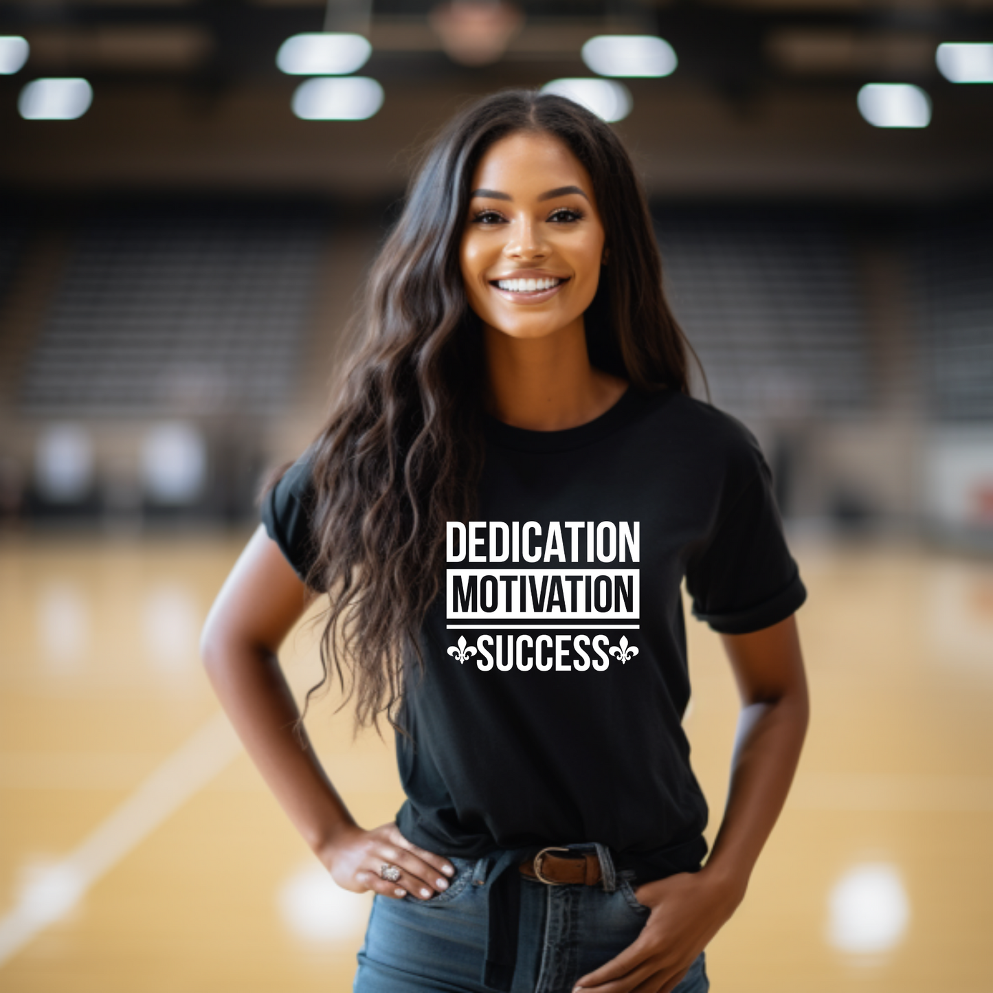 Victory Vibes: Dedication & Success Tee