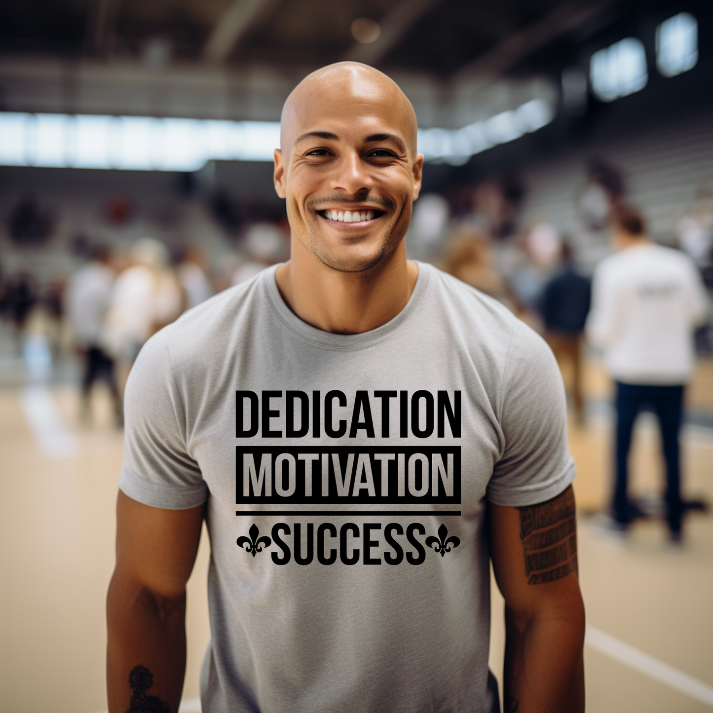 Victory Vibes: Dedication & Success Tee