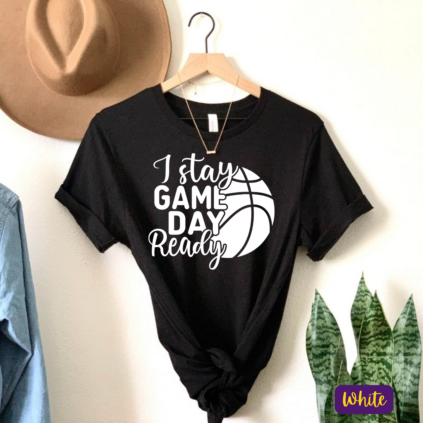 Hoop Dreams: Basketball Game Day Ready Tees