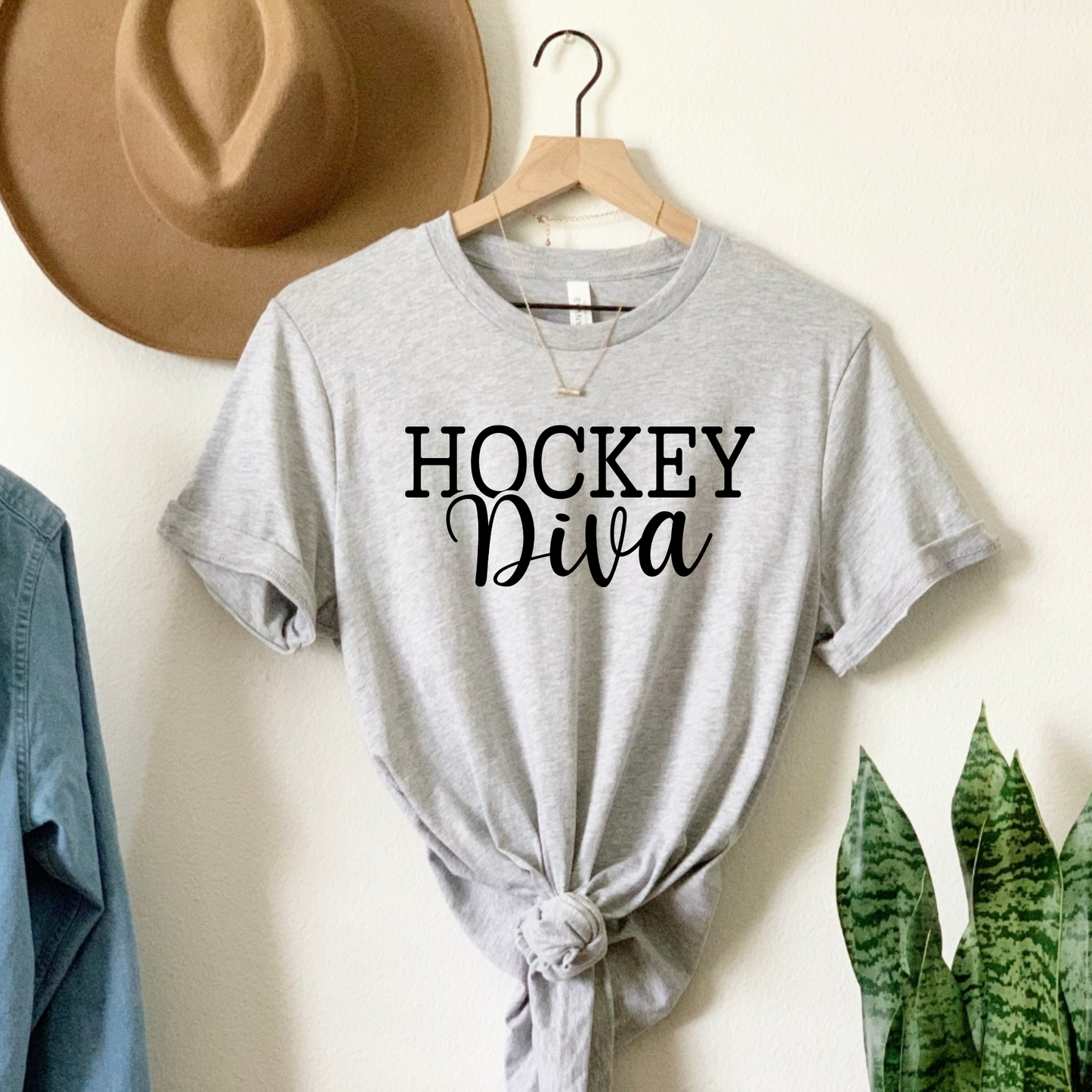 Diva on Ice: Fashionable Hockey Tee