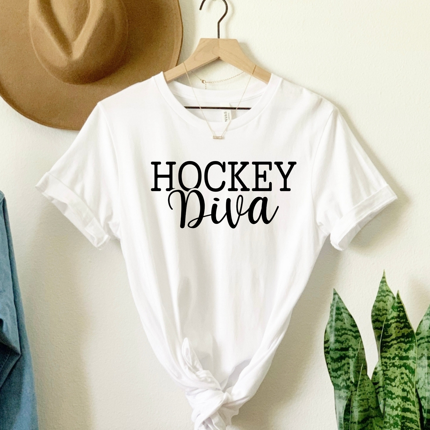 Diva on Ice: Fashionable Hockey Tee